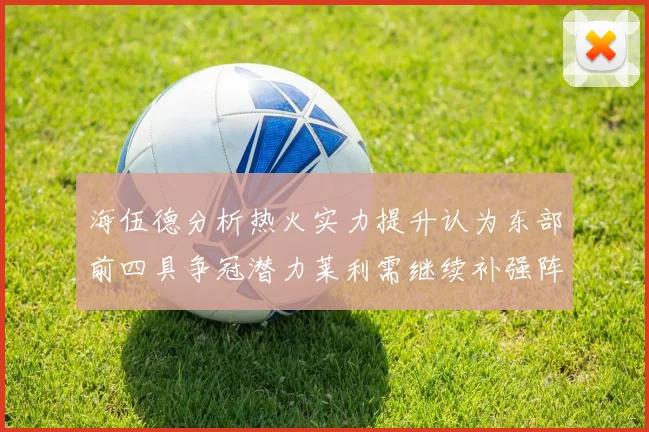 海伍德分析热火实力提升认为东部前四具争冠潜力莱利需继续补强阵容